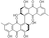 (+)-Skyrin molecular structure (CAS 602-06-2)