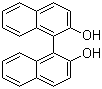 structure of CAS# 602-09-5, 1,1'-Bi-2-naphthol;(+/-)-1,1'-Binaphthalene-2,2'-diol; 2,2'-Dihydroxy-1,1'-binaphthyl
