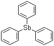 structure of CAS# 603-36-1, Triphenylantimony;Triphenylstibine