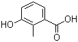 结构式 CAS# 603-80-5, 2-甲基-3-羟基苯甲酸