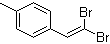 structure of CAS# 60512-56-3, 1-(2,2-Dibromoethenyl)-4-methylbenzene