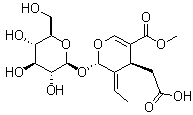 structure of CAS# 60539-23-3, Oleoside 11-methyl ester;Methyloleoside