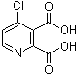 结构式 CAS# 605661-85-6, 4-氯吡啶-2,3-二甲酸