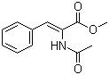 结构式 CAS# 60676-51-9, (Z)-2-乙酰氨基-3-苯基丙烯酸甲酯
