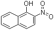 结构式 CAS# 607-24-9, 2-硝基-1-萘酚