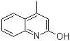 2-Hydroxy-4-methylquinoline molecular structure (CAS 607-66-9)