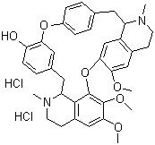 结构式 CAS# 6078-17-7, 盐酸小檗胺