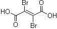 trans-2,3-Dibromobutenedioic acid molecular structure (CAS 608-38-8)