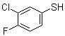 结构式 CAS# 60811-23-6, 3-氯-4-氟苯硫酚
