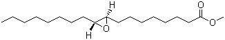 结构式 CAS# 6084-76-0, 环氧脂肪酸甲酯; 反式-9,10-环氧十八烷酸甲酯