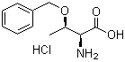 结构式 CAS# 60856-51-1, O-(苯甲基)-L-苏氨酸盐酸盐