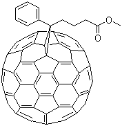 structure of CAS# 609771-63-3, [6,6]-Phenyl C71 butyric acid methyl ester;PCBM(C70)