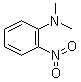 结构式 CAS# 610-17-3, 2-硝基-N,N-二甲基苯胺