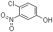 结构式 CAS# 610-78-6, 4-氯-3-硝基苯酚
