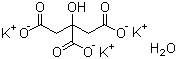 structure of CAS# 6100-05-6, Potassium citrate monohydrate;tri-Potassium citrate