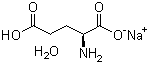 structure of CAS# 6106-04-3, L(+)-Monosodium glutamate monohydrate;L(+)-Glutamic acid monosodium salt monohydrate
