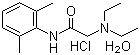 结构式 CAS# 6108-05-0, 盐酸利多卡因一水合物; N-二乙基氨基乙酰基-2,6-二甲基苯胺盐酸盐一水合物