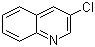 结构式 CAS# 612-59-9, 3-氯喹啉