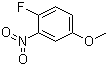structure of CAS# 61324-93-4, 4-Fluoro-3-nitroanisole
