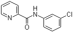 structure of CAS# 61350-00-3, N-(3-Chlorophenyl)-2-pyridinecarboxamide;VU 0364770