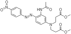 Disperse Red 278 molecular structure (CAS 61355-92-8)