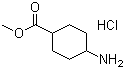 结构式 CAS# 61367-07-5, 4-氨基环己甲酸甲酯盐酸盐