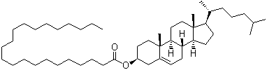 结构式 CAS# 61510-09-6, 胆固醇山萮酸酯; 胆固醇二十二烷酸酯