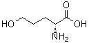 结构式 CAS# 6152-90-5, 5-羟基-D-正缬氨酸