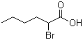structure of CAS# 616-05-7, DL-2-Bromohexanoic acid;DL-2-Bromocaproic acid