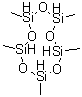 structure of CAS# 6166-86-5, 1,3,5,7,9-Pentamethylcyclopentasiloxane;2,4,6,8,10-Pentamethylcyclopentasiloxane; D 5H; LS 8990