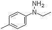 structure of CAS# 61715-72-8, 1-Ethyl-1-(4-methylphenyl)hydrazine;1-Ethyl-1-p-tolylhydrazine