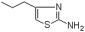 structure of CAS# 61764-34-9, 4-Propylthiazol-2-amine