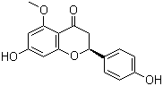结构式 CAS# 61775-19-7, 5-O-甲基柚皮素