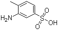 structure of CAS# 618-03-1, 4-Methylmetanilic acid;2-Aminotoluene-4-sulphonic acid