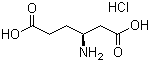 structure of CAS# 61884-74-0, L-beta-Homoglutamic acid hydrochloride;(S)-3-Aminoadipic acid hydrochloride; (S)-3-Aminohexanedioic acid hydrochloride
