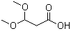 结构式 CAS# 6191-98-6, 3,3-二甲氧基丙酸