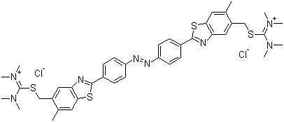 结构式 CAS# 61968-76-1, 阿利新黄; 阿尔新黄