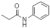 structure of CAS# 620-71-3, Propionanilide;N-Phenylpropanamide; N-Phenylpropionamide; NSC 58952; R 50977