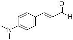 structure of CAS# 6203-18-5, 4-(Dimethylamino)cinnamaldehyde