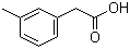 structure of CAS# 621-36-3, 3-Methylphenylacetic acid;2-(3-Methylphenyl)acetic acid; 3-Tolylacetic acid; m-Tolylacetic acid