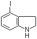 结构式 CAS# 62108-16-1, 4-碘吲哚啉
