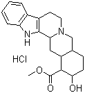 structure of CAS# 6211-32-1, Rauwolscine hydrochloride;alpha-Yohimbine hydrochloride; Methyl (16beta,17alpha,20alpha)-17-hydroxyyohimban-16-carboxylate hydrochloride