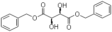 结构式 CAS# 622-00-4, L-酒石酸二苄酯