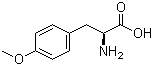 结构式 CAS# 6230-11-1, 4-甲氧基-L-苯丙氨酸