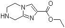 结构式 CAS# 623906-17-2, 5,6,7,8-四氢咪唑并[1,2-a]吡嗪-2-甲酸乙酯