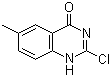 结构式 CAS# 62484-42-8, 2-氯-6-甲基-4(1H)-喹唑啉酮
