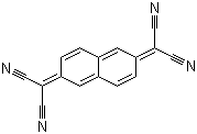 结构式 CAS# 6251-01-0, 11,11,12,12-四氰基-2,6-萘醌二甲烷