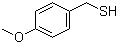 4-Methoxybenzylmercaptan molecular structure (CAS 6258-60-2)