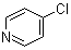 结构式 CAS# 626-61-9, 4-氯吡啶