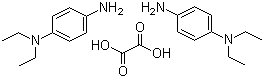 结构式 CAS# 62637-92-7, N,N-二乙基对苯二胺草酸盐